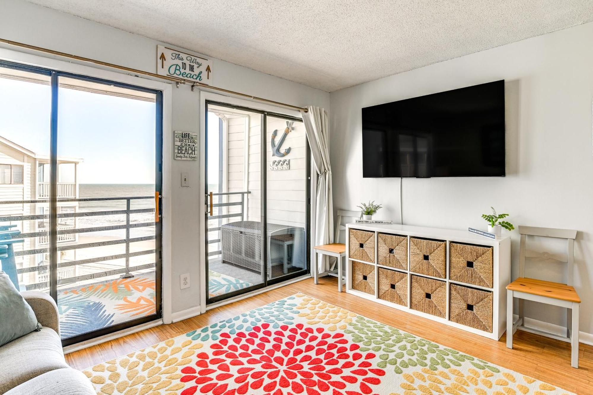 Cozy Beachfront Condo With Wifi, Views And Pool Access Myrtle Beach Buitenkant foto