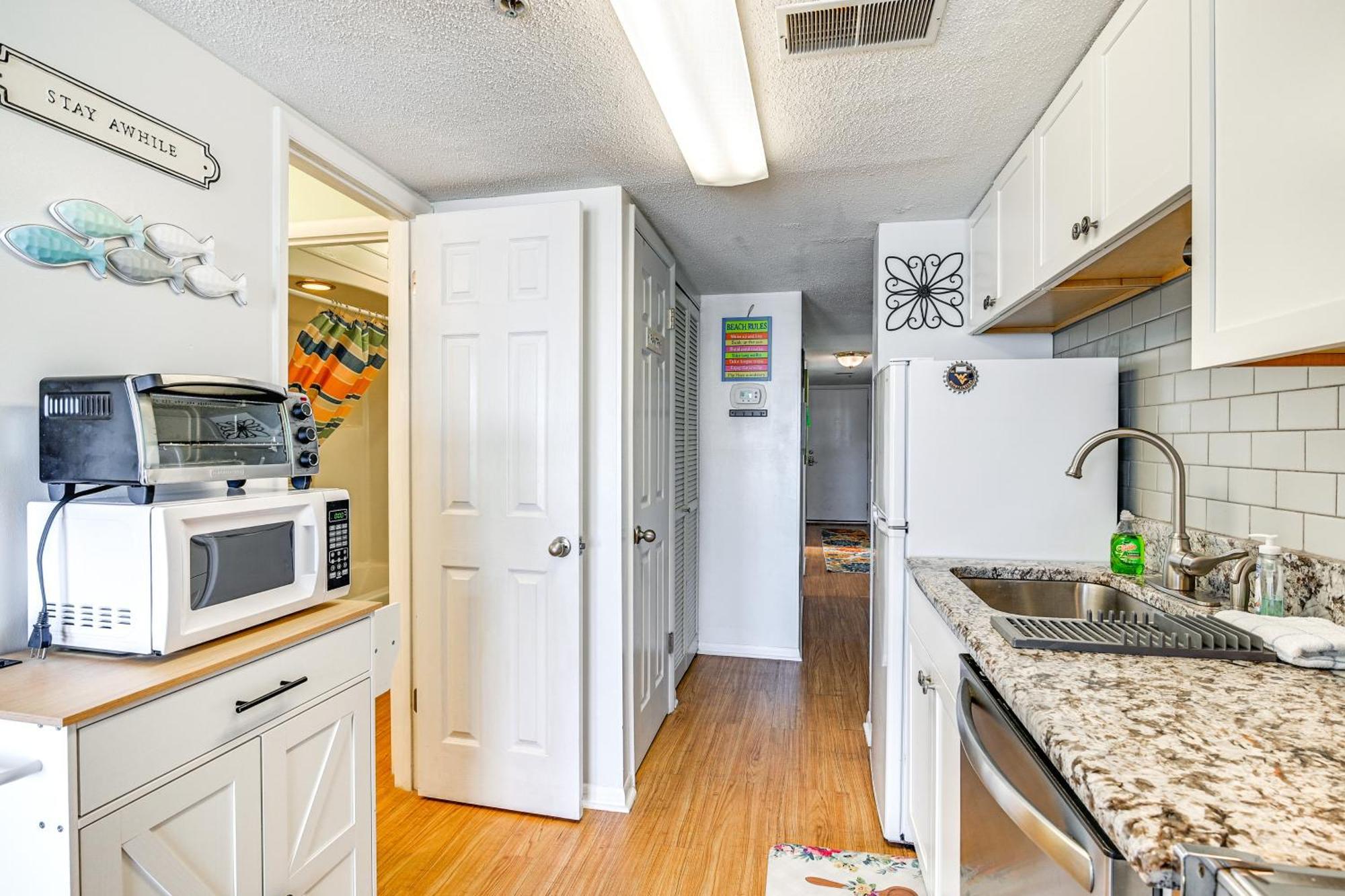 Cozy Beachfront Condo With Wifi, Views And Pool Access Myrtle Beach Buitenkant foto